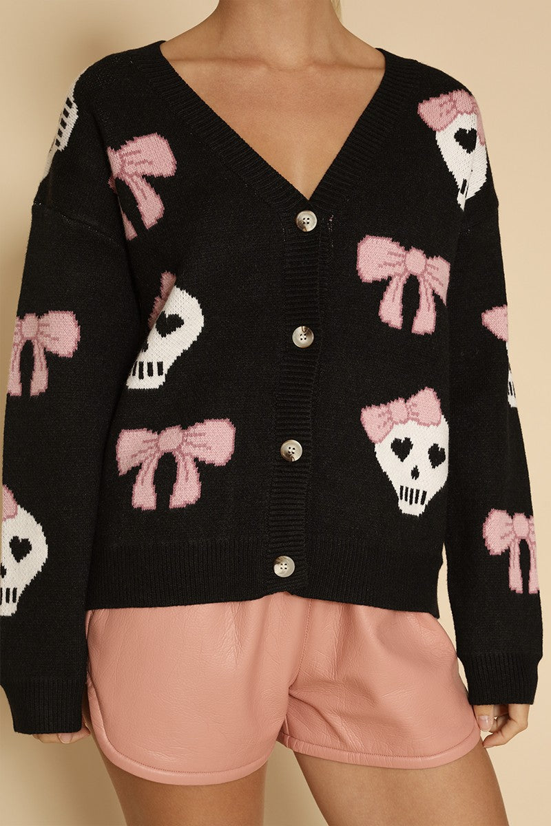 Halloween knit cardigans