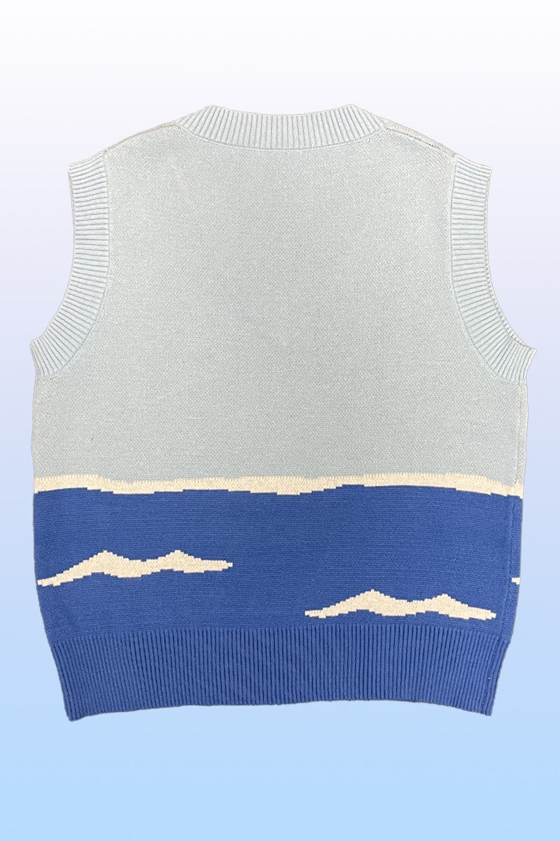 Orca knit sweater vest