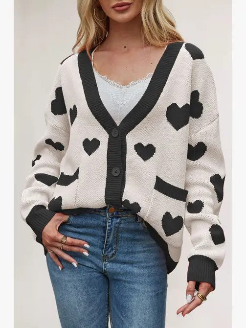 Heart Cardigan