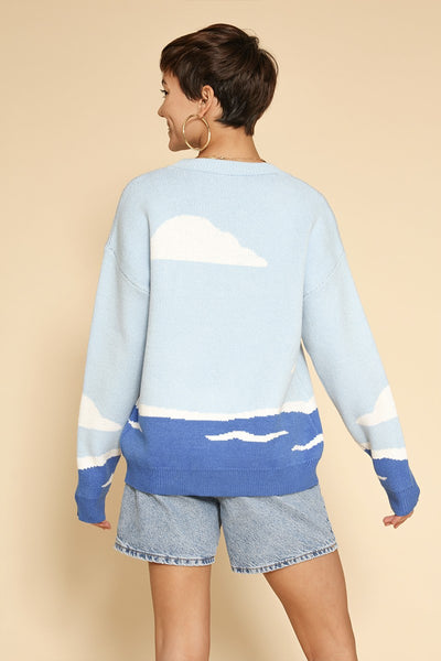 Lighthouse knit sweater