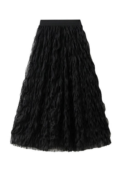 Midi Mesh Skirt