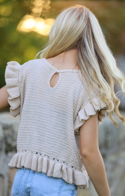 Knit Sweater Top