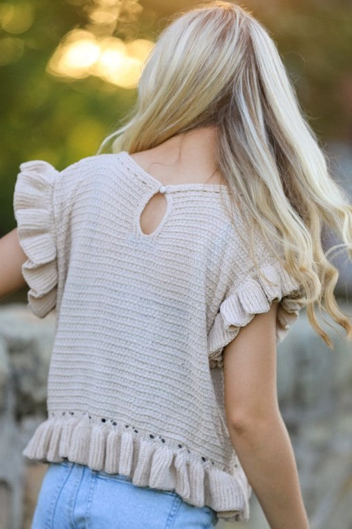 Knit Sweater Top
