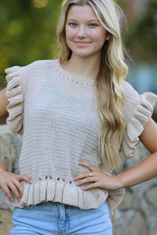 Knit Sweater Top