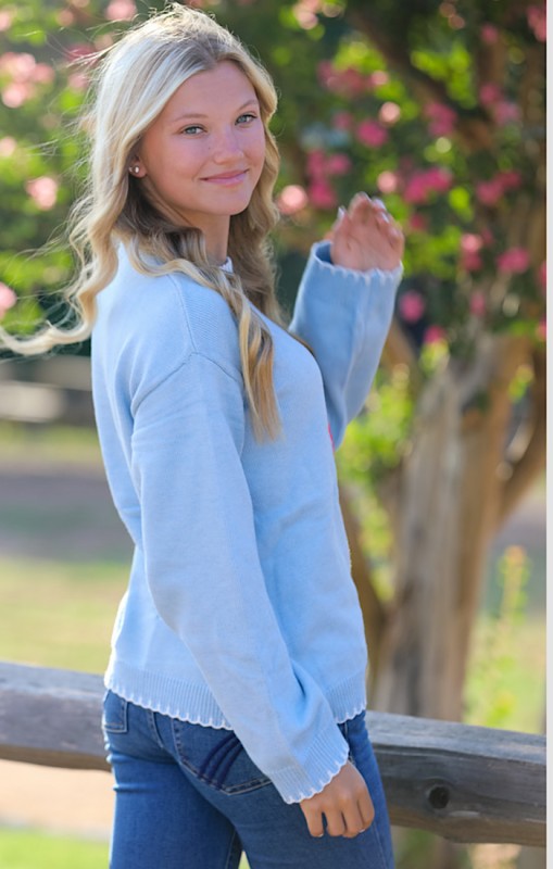 Cherry Blossom Knit Sweater