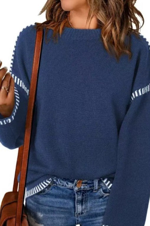 Cable Knit Pullover Sweater