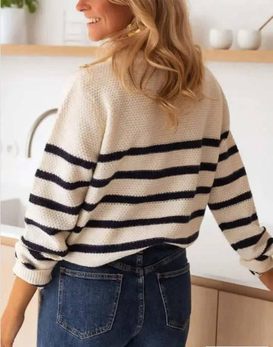 Striped Pullover Sweater