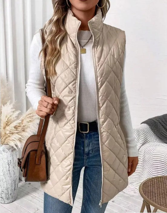 Quilted Puffer Vest