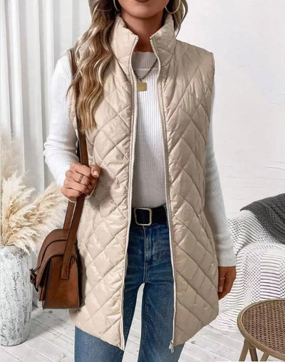 Quilted Puffer Vest