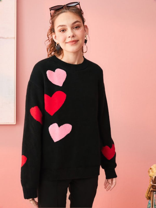 Heart sweater