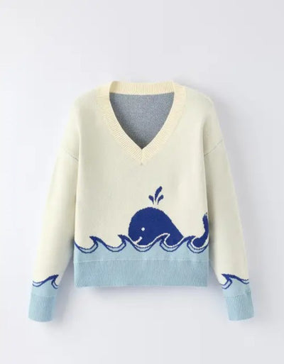 Whale Knit Sweater