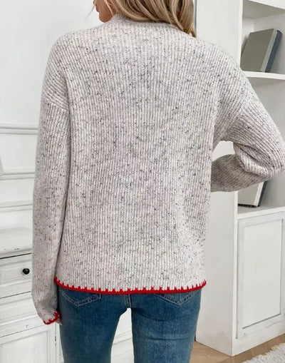 Heart Patch Sweater