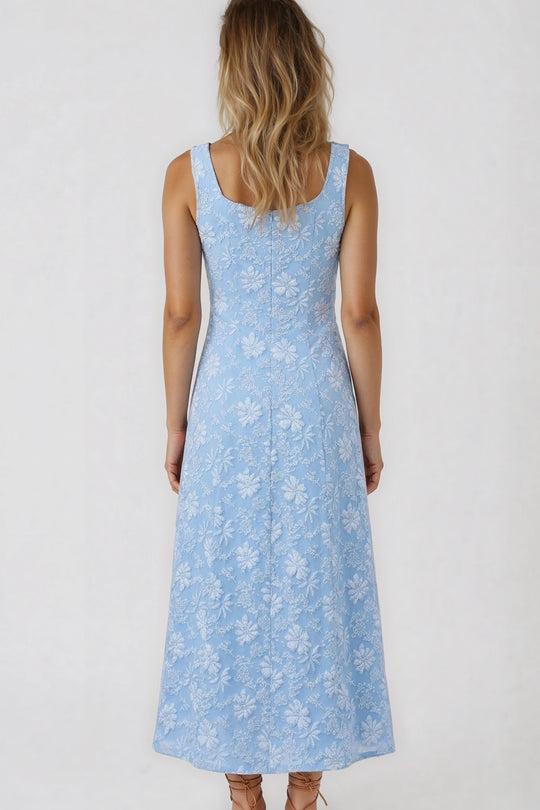 Miss Sparkling A-Line Midi Dress