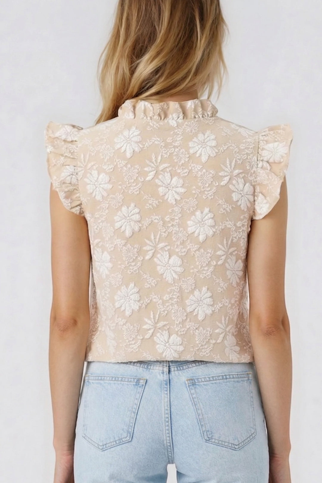 Miss Sparkling Floral Blouse