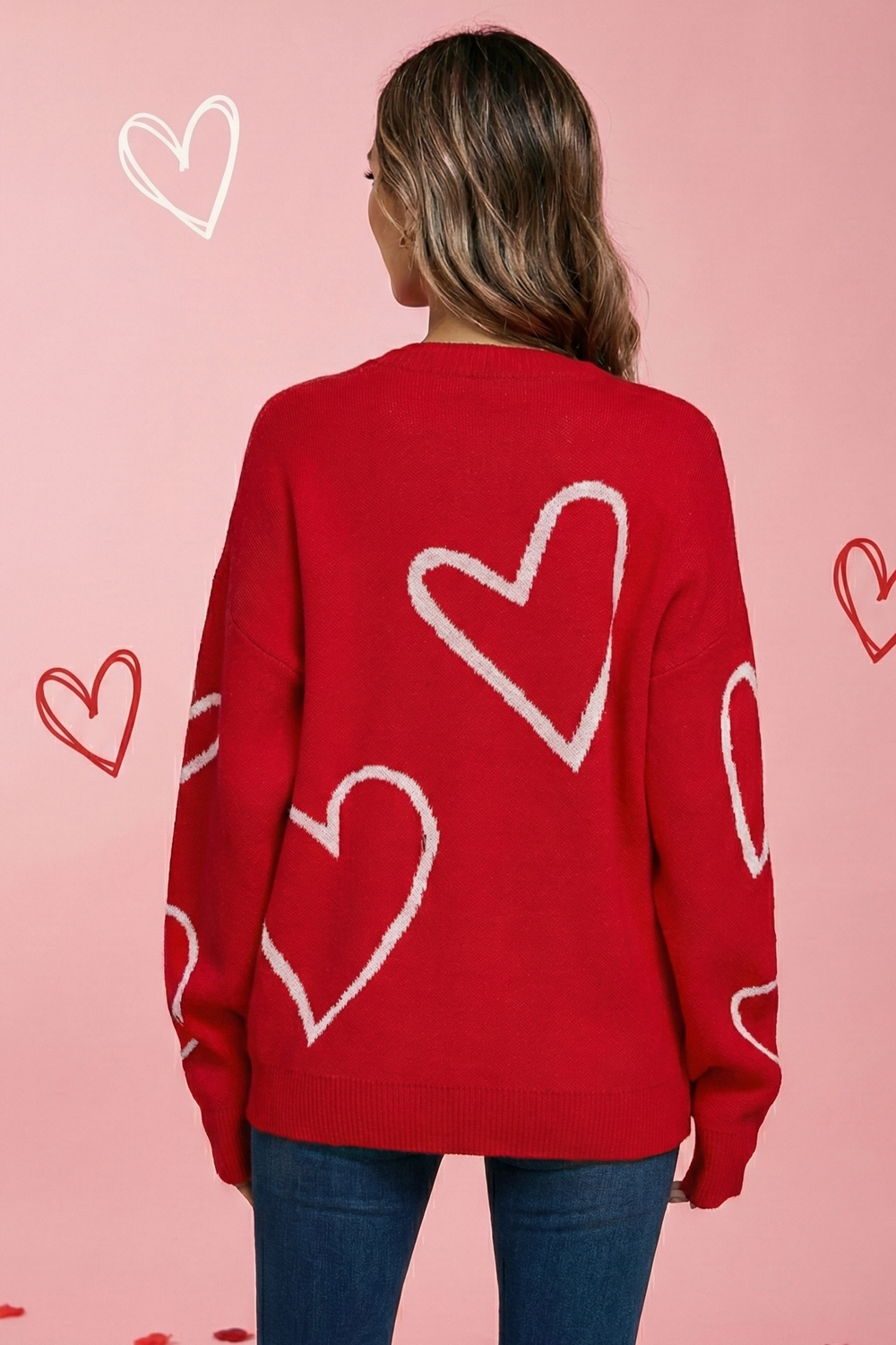 Heart sweater