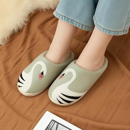 Animal Print Slippers