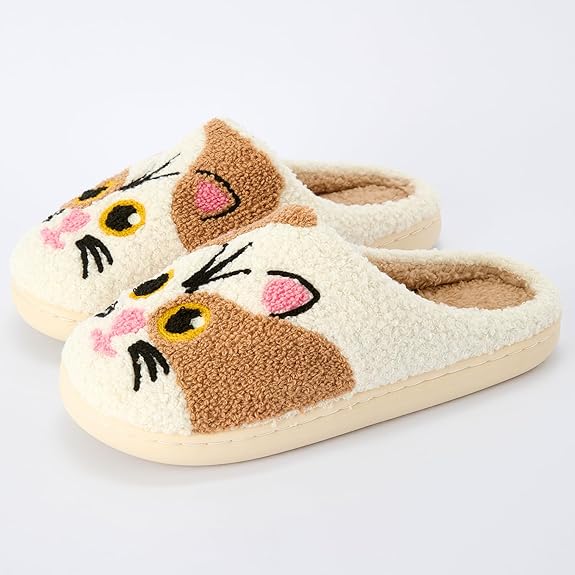 Animal Print Slippers