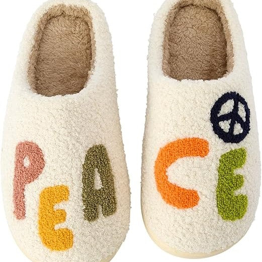 Icon Print Slippers