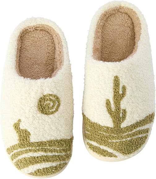 Cactus Garden Slippers