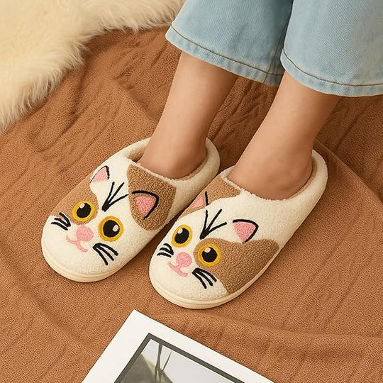 Animal Print Slippers