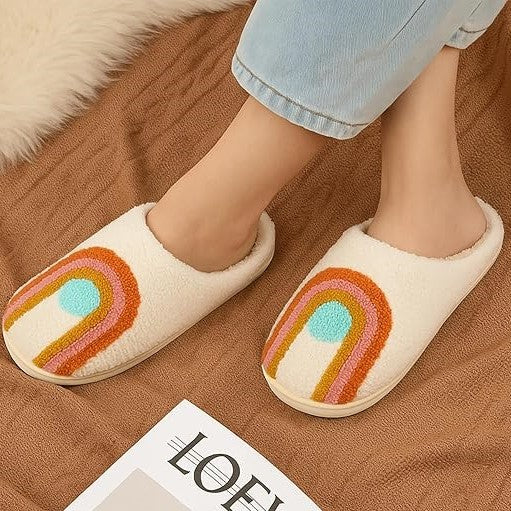 Retro Pattern Slippers