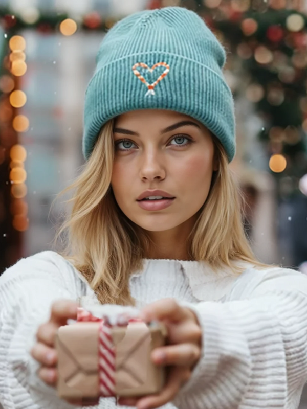 Novelty holiday beanies