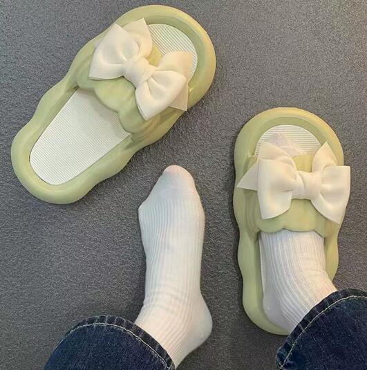 Miss Sparkling Cute Bow Slides