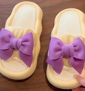 Miss Sparkling Cute Bow Slides
