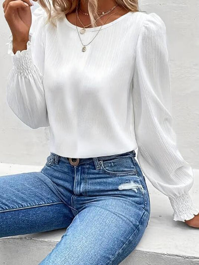 Long sleeve blouse