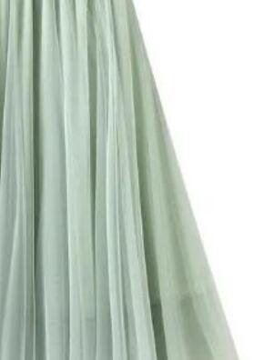 Chiffon midi skirt