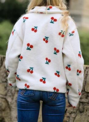 Sherpa cherries jacket