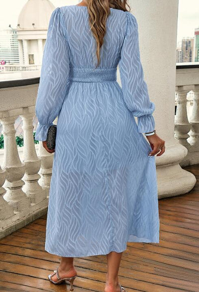 Long sleeve midi dress