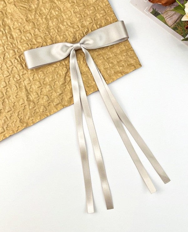 Ribbon hair bow