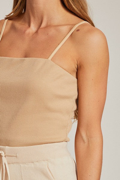 Rib knit bodysuit - Miss Sparkling