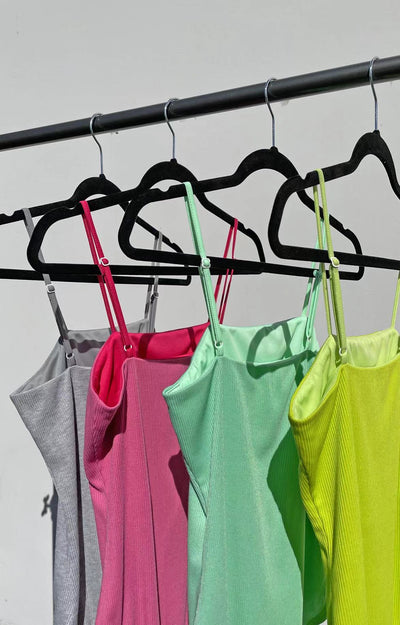 Rib knit bodysuit - Miss Sparkling