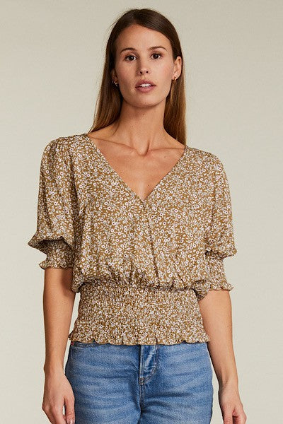 Smocked Waist Top - Miss Sparkling