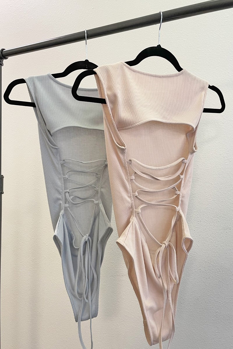 Lace back bodysuit - Miss Sparkling