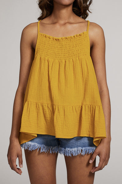 Smocked yoke tank - Miss Sparkling