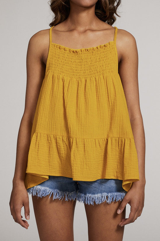 Smocked yoke tank - Miss Sparkling