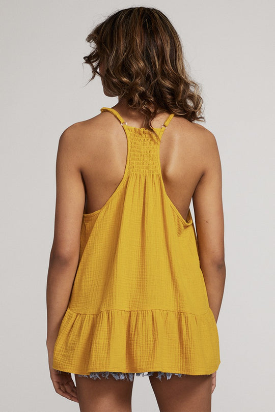 Smocked yoke tank - Miss Sparkling