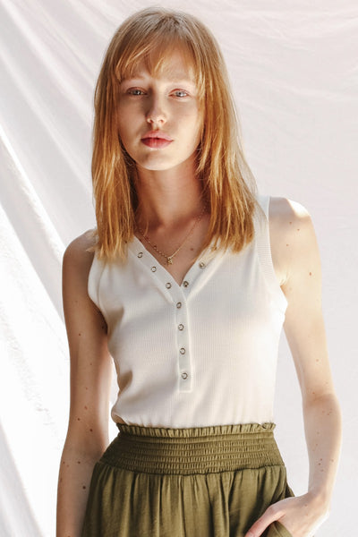 Snap detail bodysuit