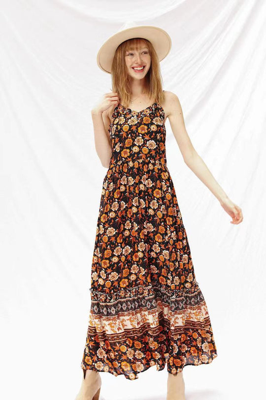 Floral maxi dress - Miss Sparkling