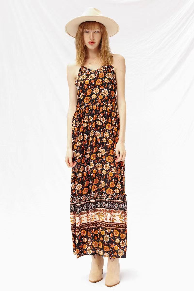 Floral maxi dress - Miss Sparkling