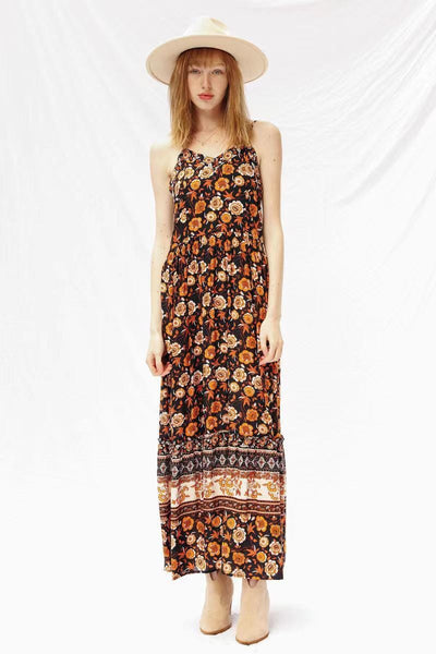 Floral maxi dress - Miss Sparkling