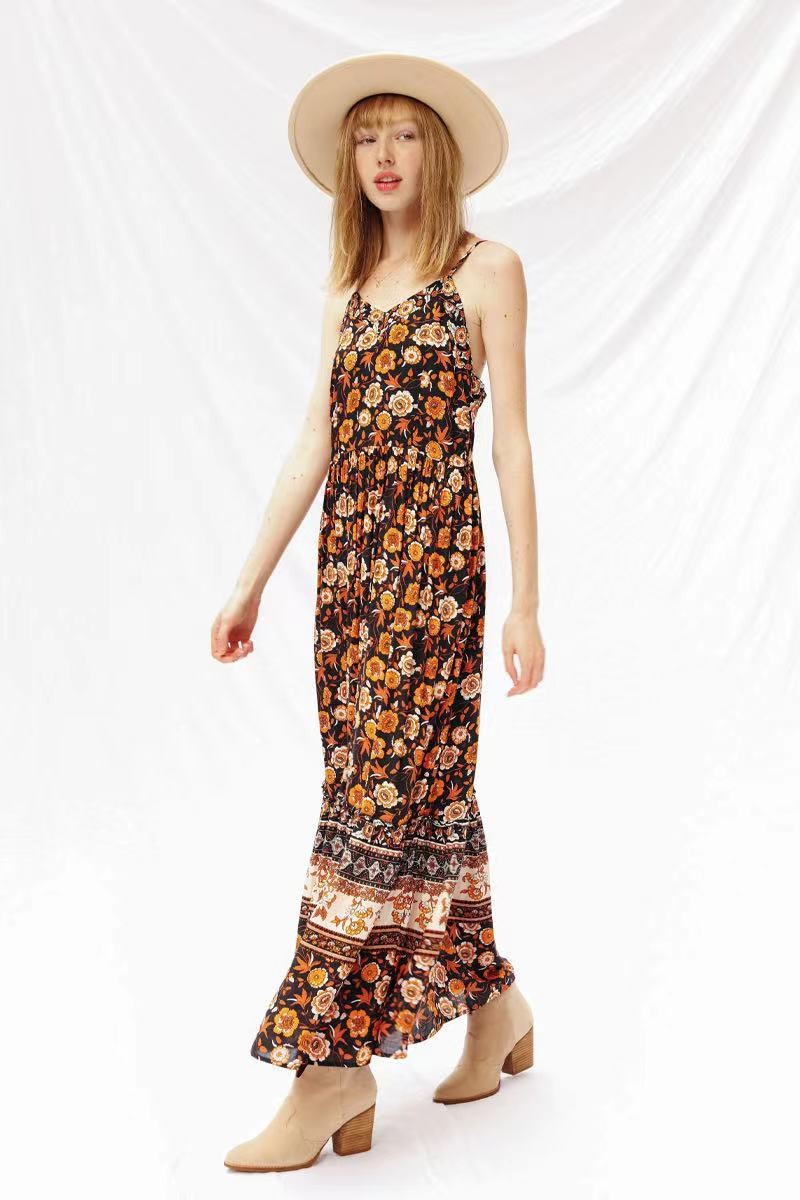 Floral maxi dress - Miss Sparkling