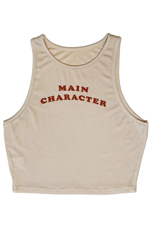 Main Character Crop Tank - Miss Sparkling