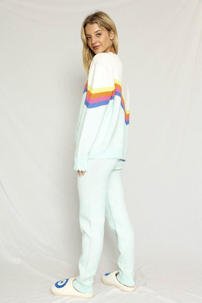 Retro stripe sweater - Miss Sparkling