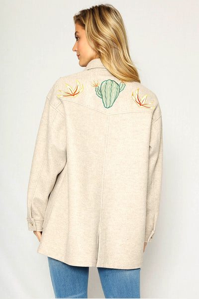 Desert Embroidery Coat