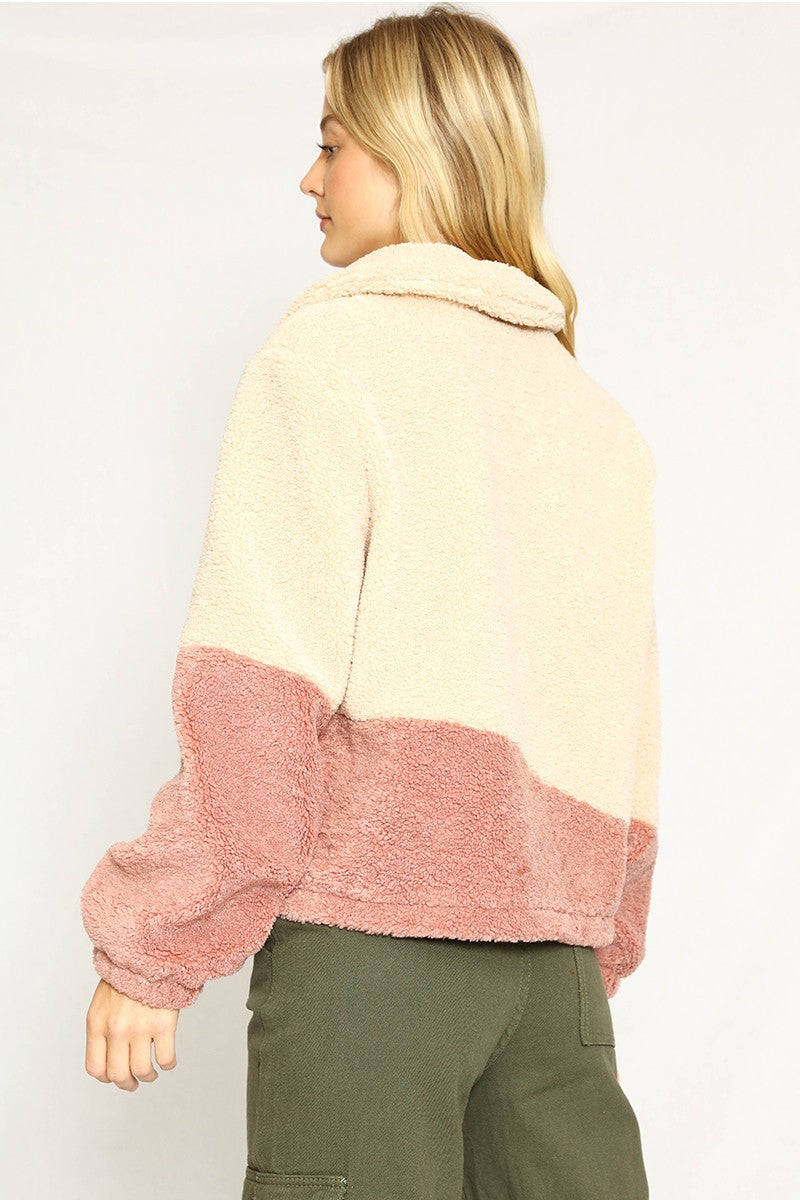 Desert Sunset Teddy Jacket