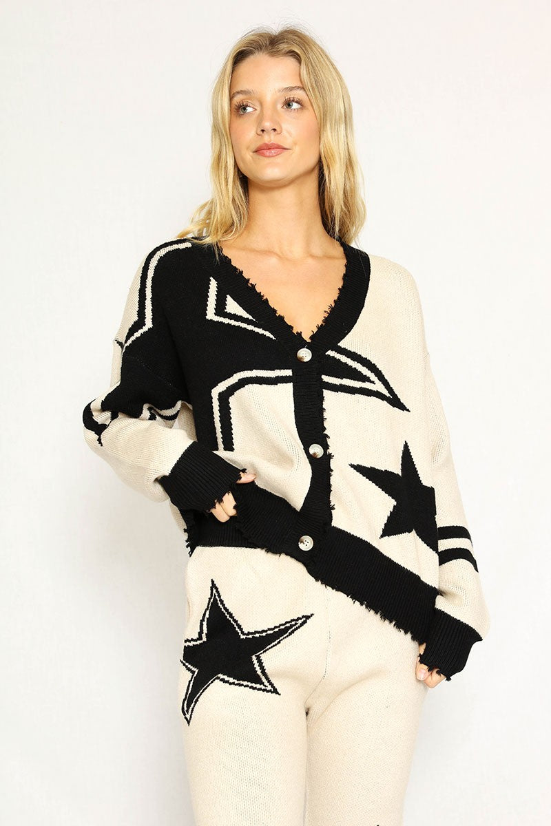 Star Cardigan - Miss Sparkling